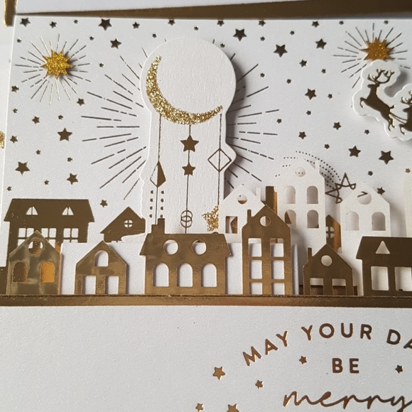 🎅🏼 2/32$ 16 pcs 3D Christmas Cards Envelopes May Your Days Be Merry and Bright - Picture 4 of 12